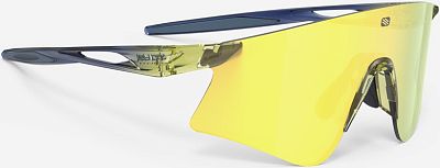 Превью  Велоочки RUDY PROJECT Astral Crystal Blue Avio/Apple Green, Линзы: Multilaser Yellow (SP880530-0000)